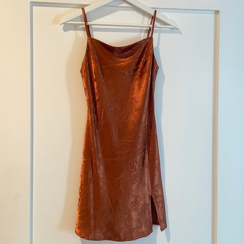 Princess Polly Norman Mini Dress Rust